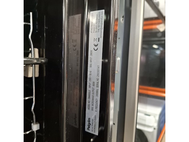 Inbouw combi magnetron/oven, pelgrim, om460gls, 2025 - afbeelding 8 van  8