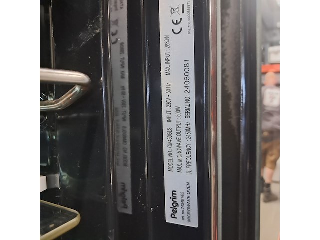 Inbouw combi magnetron/oven, pelgrim, om460gls, 2025 - afbeelding 5 van  6