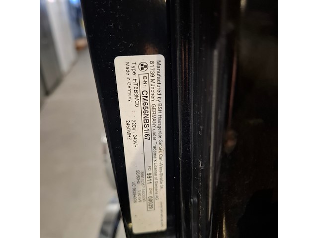 Inbouw combi magnetron/oven, siemens, cm656nbs1 - afbeelding 13 van  14