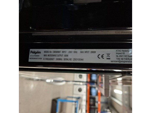 Inbouw combi oven met hete lucht, pelgrim, om360mat, 2025 - afbeelding 4 van  12