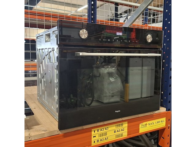 Inbouw combi oven/magnetron, pelgrim, mac314gls, zwart - afbeelding 1 van  10