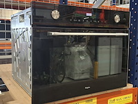 Inbouw combi oven/magnetron, pelgrim, mac314gls, zwart