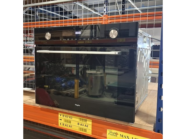 Inbouw combi oven/magnetron, pelgrim, mac314gls, zwart - afbeelding 3 van  10
