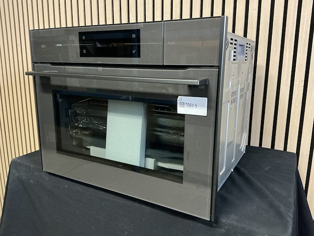 Inbouw combi-stoomoven atag, cs4585m, pearl grey - afbeelding 2 van  5