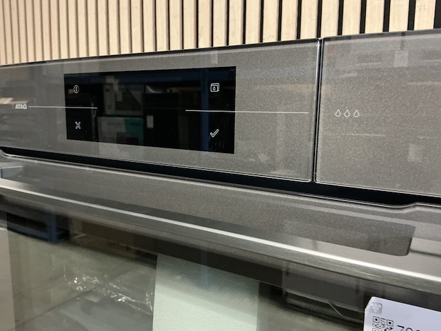 Inbouw combi-stoomoven atag, cs4585m, pearl grey - afbeelding 4 van  5
