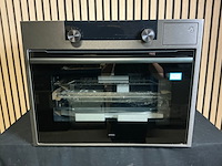 Inbouw combi stoomoven atag, cs46121c, black steel