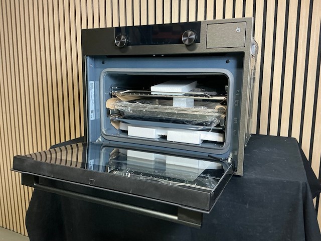 Inbouw combi stoomoven atag, cs46121c, black steel - afbeelding 4 van  5