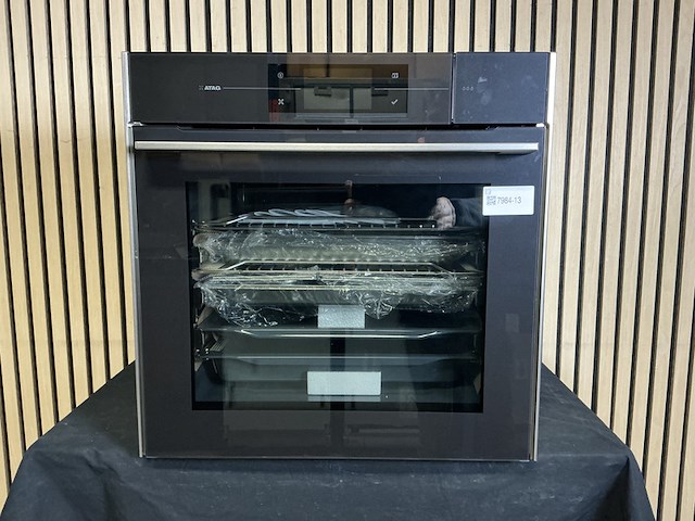 Inbouw combi-stoomoven atag, cs6574m, soft black - afbeelding 1 van  4