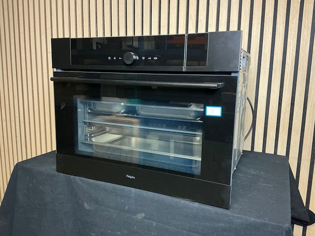 Inbouw combi stoomoven, pelgrim, ovs834mat, zwart - afbeelding 2 van  5