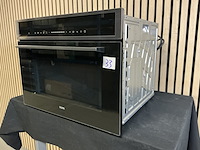 Inbouw combimagnetron etna, cm250ti, zwart met rvs - afbeelding 2 van  3