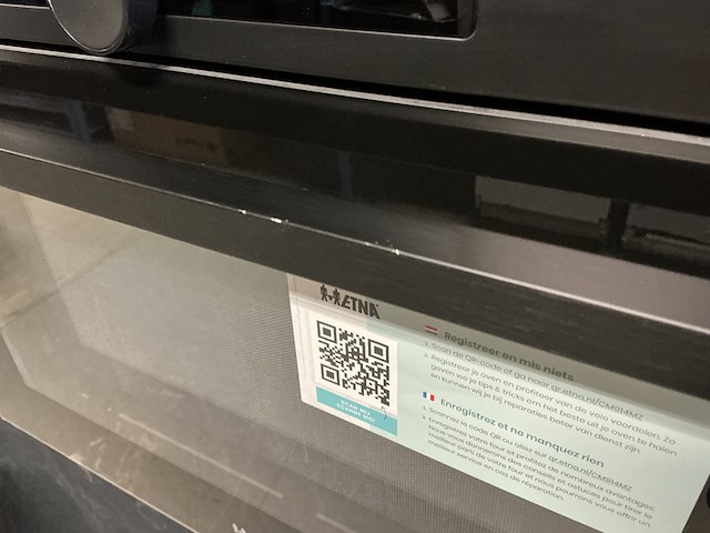 Inbouw combimagnetron etna, cm914mz.., zwart - afbeelding 4 van  5