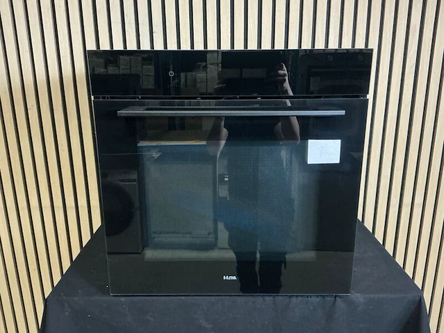 Inbouw combimagnetron etna, mo516gls, zwart - afbeelding 1 van  5