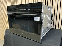 Inbouw combimagnetron pelgrim, om240gls, zwart - afbeelding 2 van  3