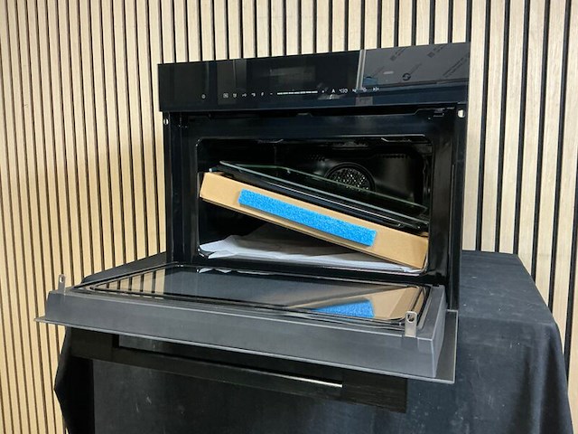 Inbouw combimagnetron pelgrim, om240gls, zwart - afbeelding 4 van  5