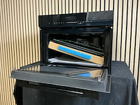 Inbouw combimagnetron pelgrim, om240gls, zwart - afbeelding 4 van  5