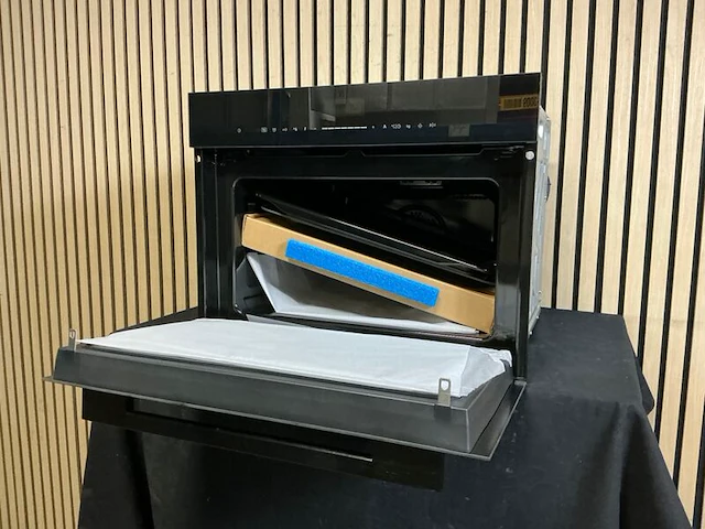Inbouw combimagnetron pelgrim, om240gls, zwart - afbeelding 4 van  5
