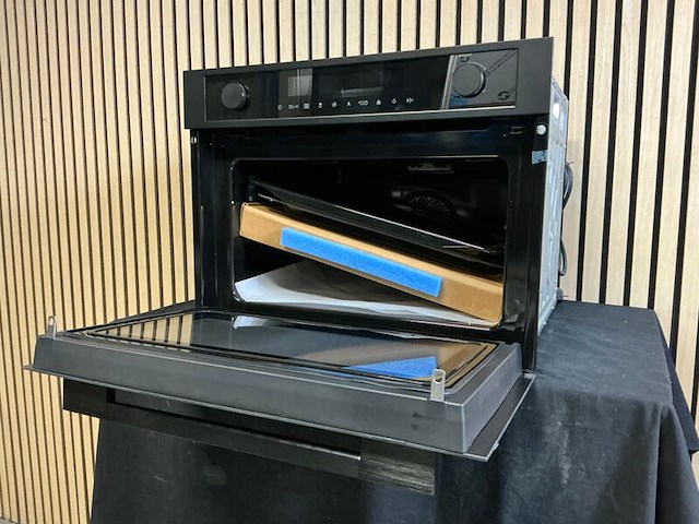 Inbouw combimagnetron pelgrim, om340mat, zwart - afbeelding 4 van  5