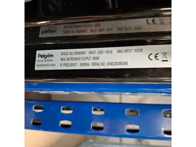 Inbouw combi/oven met hete lucht, pelgrim, om340mat, 2025 - afbeelding 9 van  9