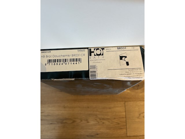 Inbouw douchemengkraan, hotbath, br031cr - afbeelding 4 van  4