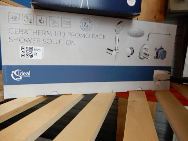 Inbouw doucheset, ideal standard, ceratherm t100 new, chroom - afbeelding 2 van  5