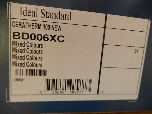 Inbouw doucheset, ideal standard, ceratherm t100 new, chroom - afbeelding 5 van  5