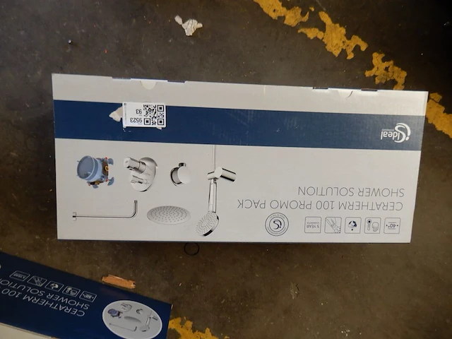 Inbouw doucheset, ideal standard, ceratherm t100 new, chroom - afbeelding 1 van  6