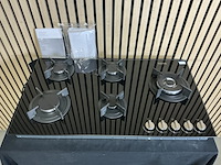 Inbouw gas-op-glaskookplaat, etna, kgg890zta