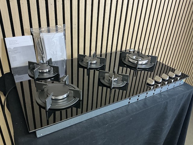 Inbouw gas-op-glaskookplaat, etna, kgg890zta - afbeelding 3 van  7