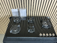 Inbouw gas-op-glaskookplaat, etna, kgg890zta - afbeelding 5 van  7