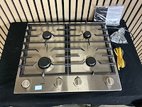 Inbouw gaskookplaat atag, hg6411bba, rvs - afbeelding 2 van  6