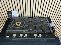 Inbouw gaskookplaat atag, hg7592eba, zwart