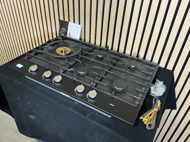 Inbouw gaskookplaat atag, hg7592eba, zwart - afbeelding 2 van  6