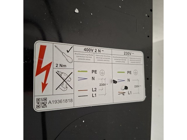 Inbouw inductie kookplaat met afzuiging aeg, och84b03xb, 2025 - afbeelding 2 van  16