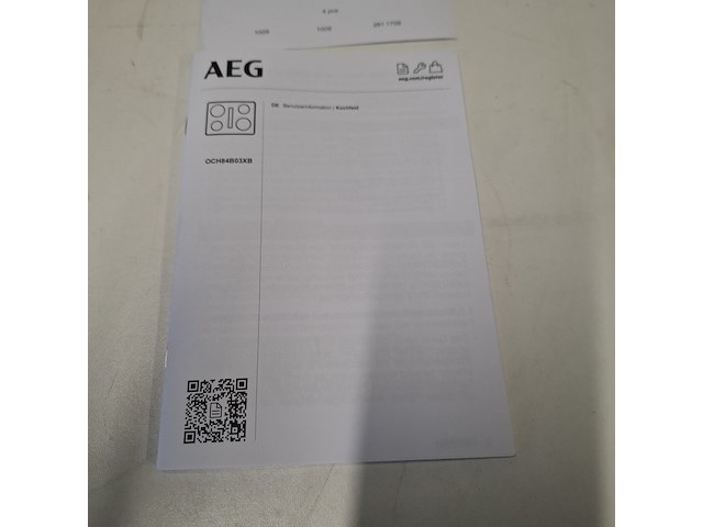 Inbouw inductie kookplaat met afzuiging aeg, och84b03xb, 2025 - afbeelding 5 van  16