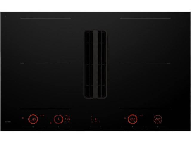 Inbouw inductiekookplaat atag, hidd28471sv, zwart - afbeelding 1 van  1