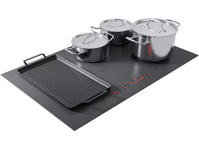 Inbouw inductiekookplaat, etna, kif780ds, antraciet - afbeelding 3 van  4