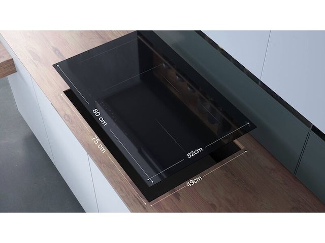 Inbouw inductiekookplaat etna, kif780zt, zwart - afbeelding 2 van  4