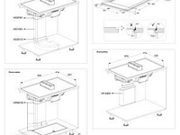 Inbouw inductiekookplaat met afzuiging, atag, hidd28472svi - afbeelding 3 van  4