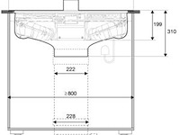 Inbouw inductiekookplaat met afzuiging, atag, hidd28472svi - afbeelding 4 van  4
