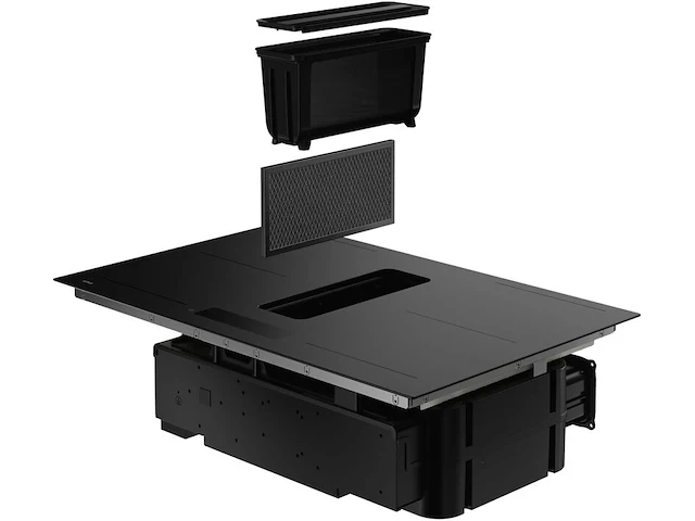 Inbouw inductiekookplaat met afzuiging atag, hidd88471fx, zwart - afbeelding 2 van  4