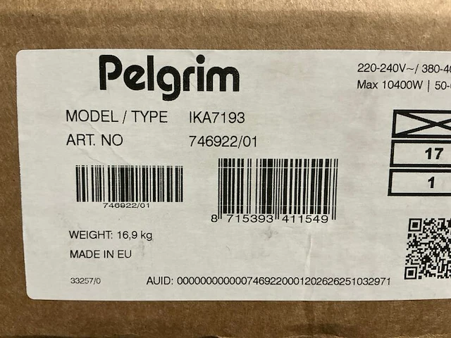 Inbouw inductiekookplaat pelgrim, ika7193, zwart - afbeelding 5 van  5