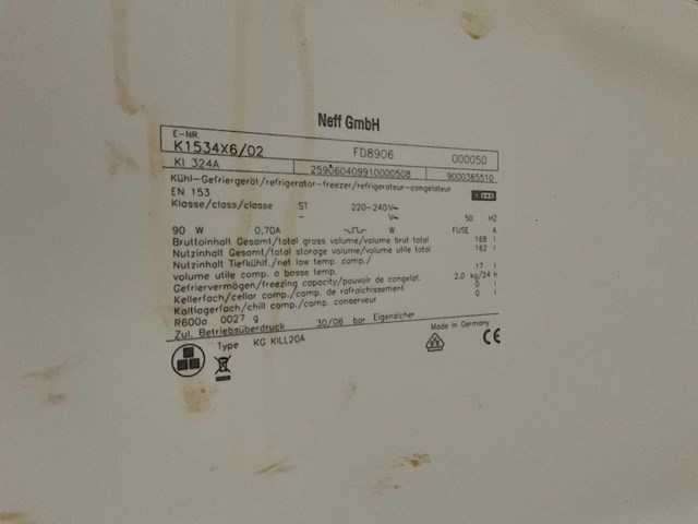 Inbouw koelkast (3x) - afbeelding 3 van  5