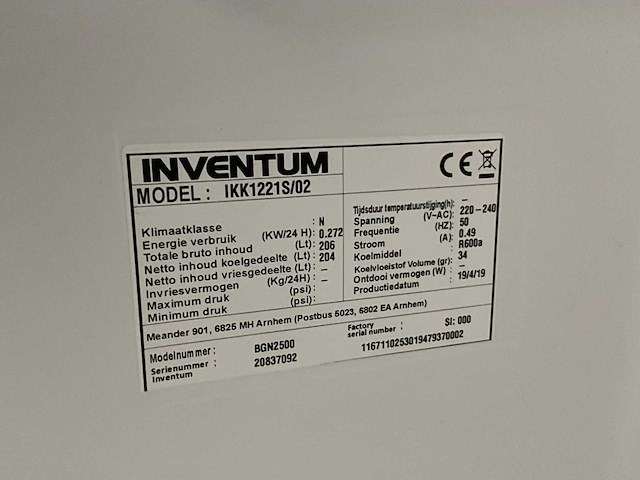 Inbouw koelkast (3x) - afbeelding 4 van  5