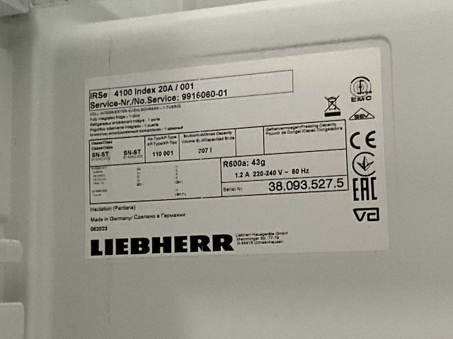 Inbouw koelkast (3x) - afbeelding 5 van  5