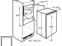 Inbouw koelkast, electrolux, lrb3ae88s - afbeelding 4 van  4