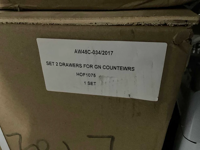 Inbouw lade voor koelwerkbank (3x) - afbeelding 7 van  7