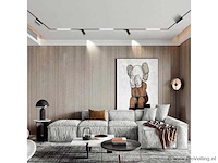 Inbouw magnetische rail 20mm 48v - 3 meter (x6) - afbeelding 5 van  6