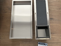 Inbouw nis en toilet reserverolhouder, rocko - afbeelding 1 van  3