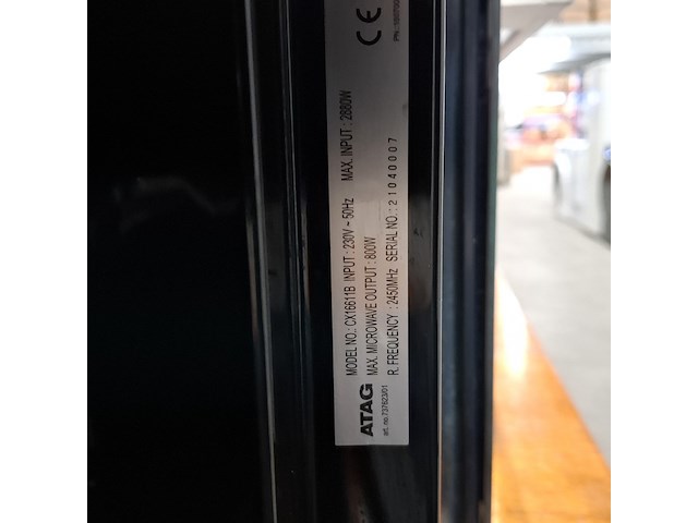 Inbouw oven, atag, cx16611b - afbeelding 9 van  9