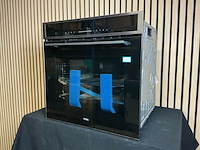 Inbouw oven etna, om670ti, black steel met zwart - afbeelding 2 van  5